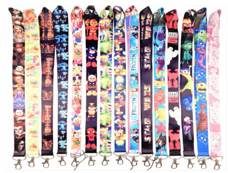 Mystery Pin Park Lanyard