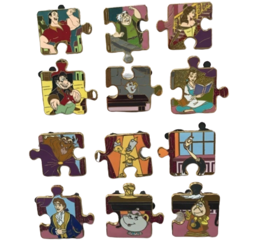 Beauty and Beast Puzzle Set