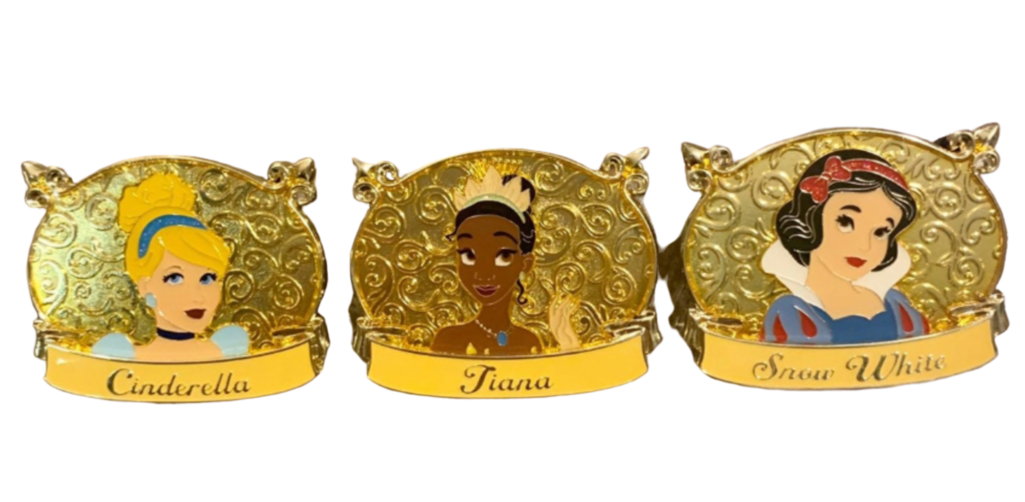 WDI Princess Plaque Pins