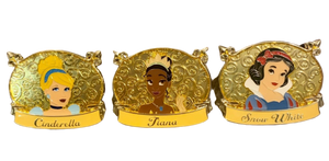 WDI Princess Plaque Pins