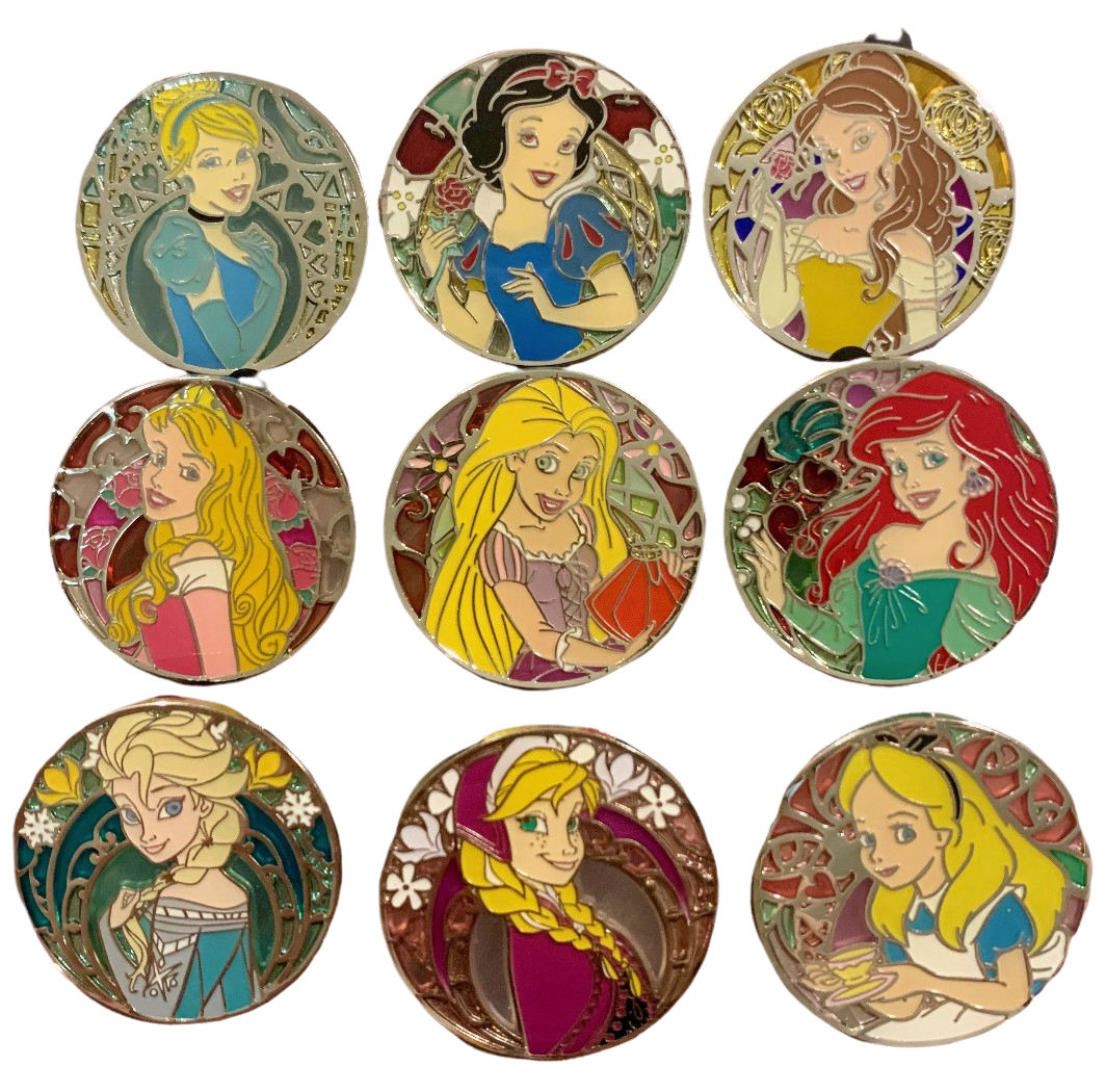 Princess Circle Pins LE WDI