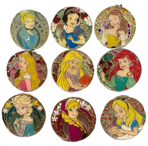 Princess Circle Pins LE WDI